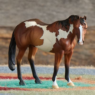 Painted Horse Figure