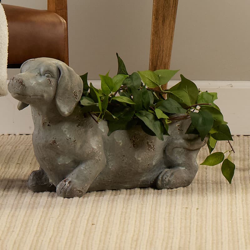 Dog Planter - Cracker Barrel