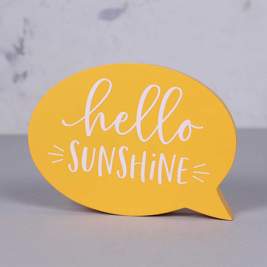 Stickers | Hello Sunshine Word | White