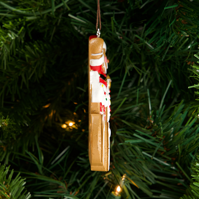 Cracker Barrel Gingerbread Sleigh Ornament - Thumbnail 2