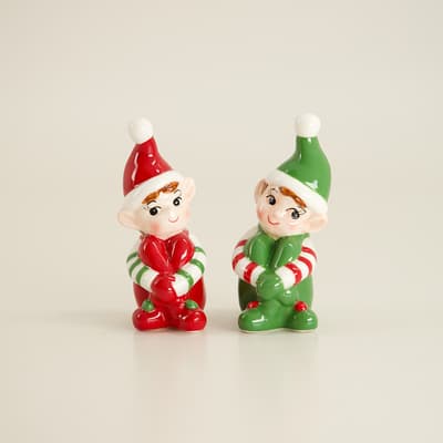 Elf Salt and Pepper Shaker Set