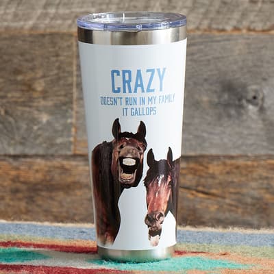 Crazy Gallops 32 Oz. Tumbler