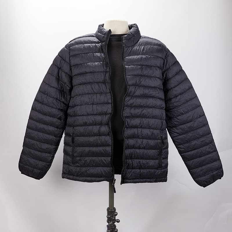 Black Quilted Packable Jacket Cracker Barrel