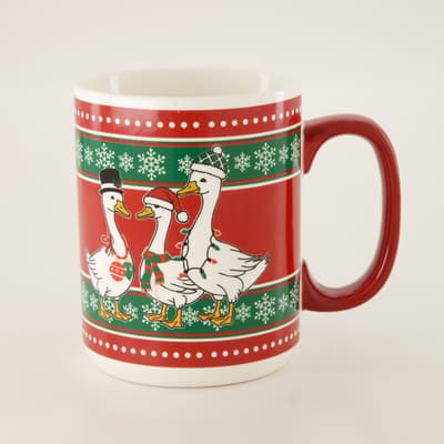 Christmas Geese Mug
