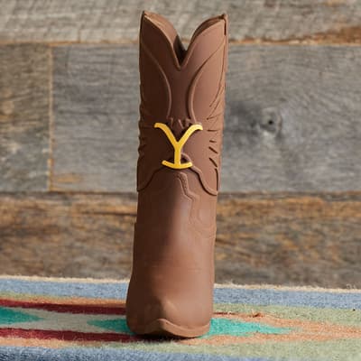 Yellowstone Latex Cowboy Boot Dog Toy