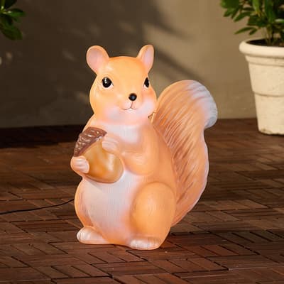 Squirrel with Acorn Blow Mold