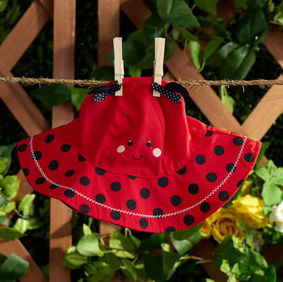 Infant Ladybug Hat