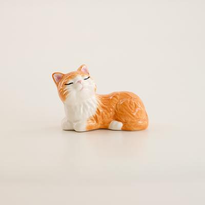 Orange Cat Mini Pepper Shaker