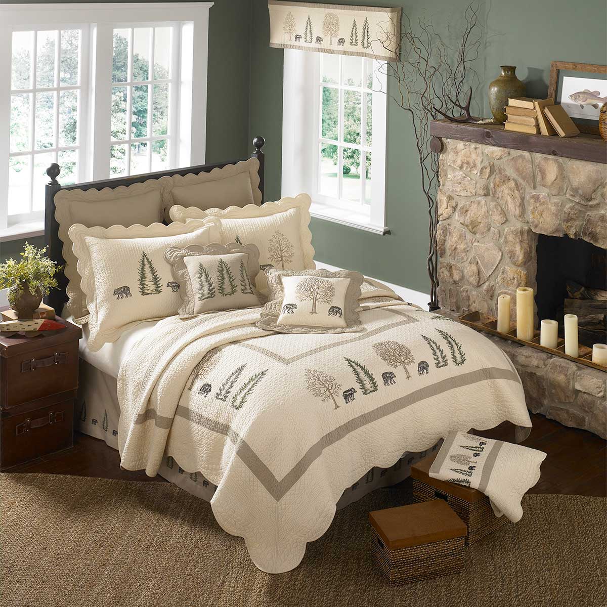 Bear Creek Quilt Full/Queen Cracker Barrel