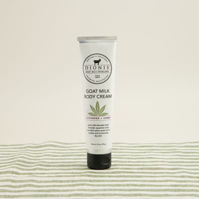 Dionis&reg; Lavender and Hemp 3.3 Oz. Goat Milk Body Cream