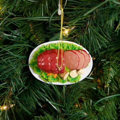 Christmas Ham Ornament