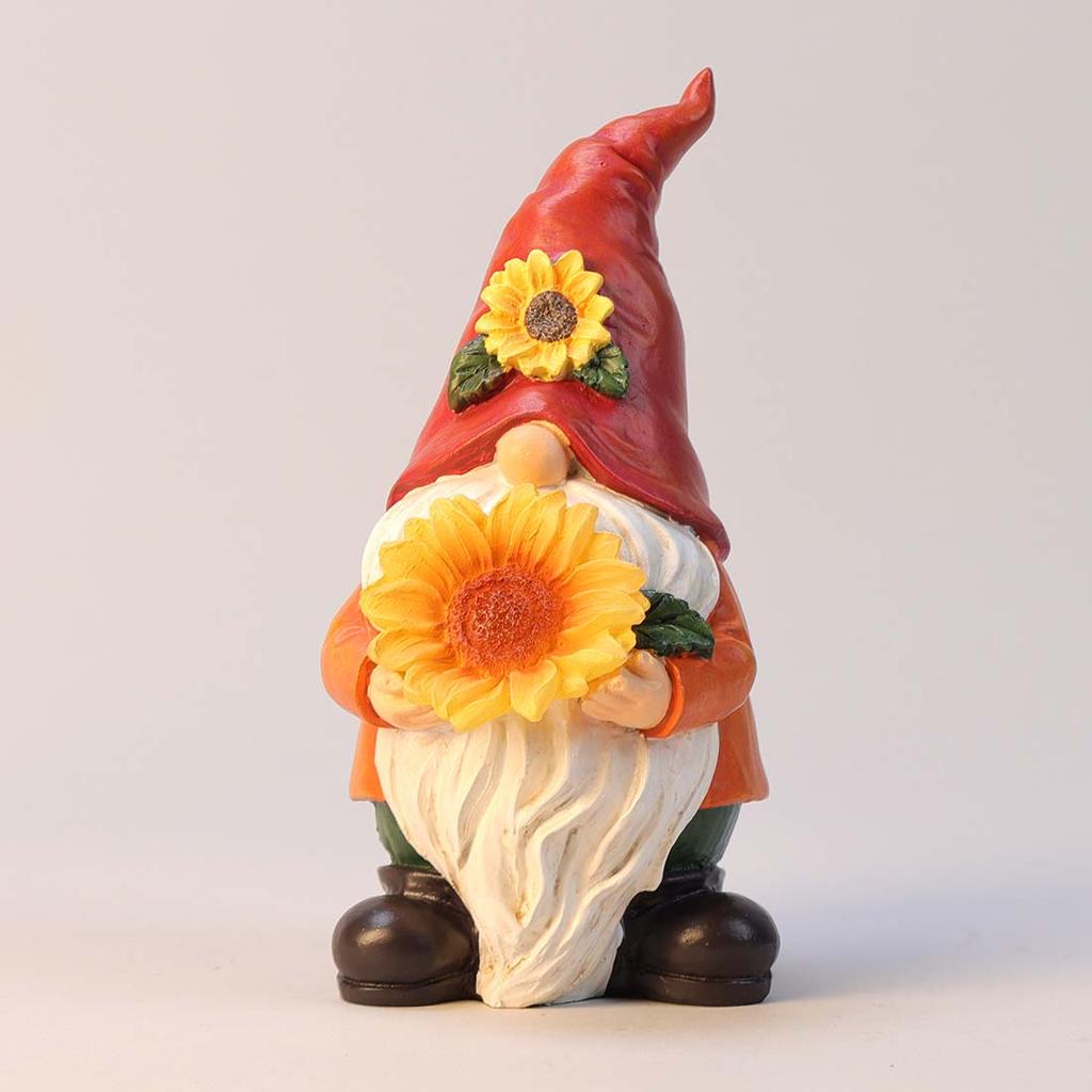 VHTF newest ! 28 inch sunflower fall gnome trio !