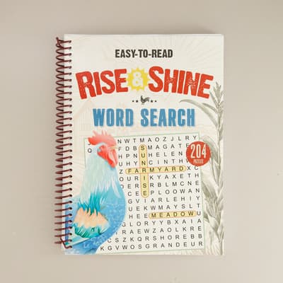 Rise and Shine Wordsearch