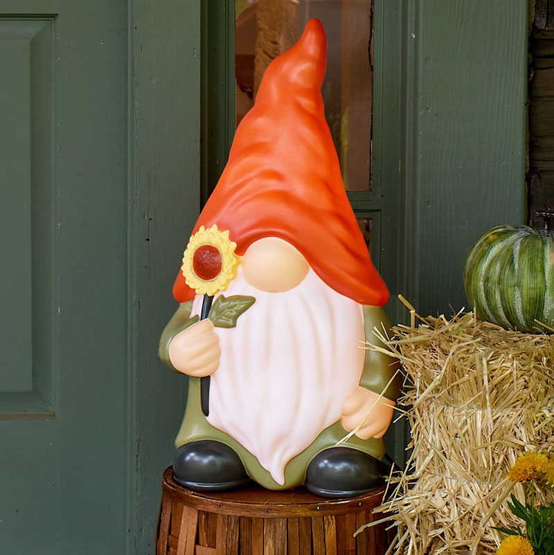 Harvest Gnome Blow Mold - Cracker Barrel