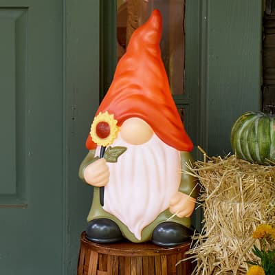 Harvest Gnome Blow Mold