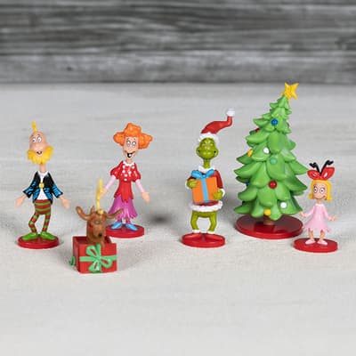 Grinch 6 Pack Figures Set