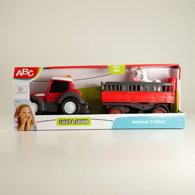 Tractor with Trailer and Cow Light and Sound Set