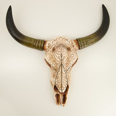 Bull Skull Wall Decor