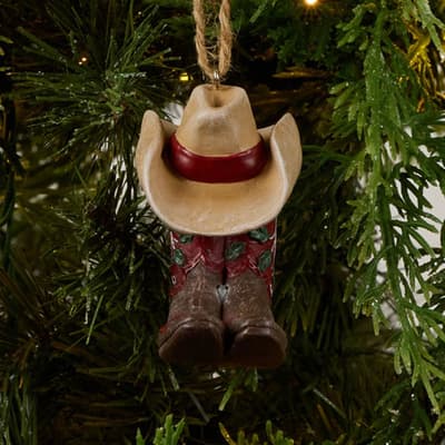 Cowboy Boots Ornament