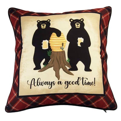 Donna Sharp Forest Grove Good Time Decorative Pillow