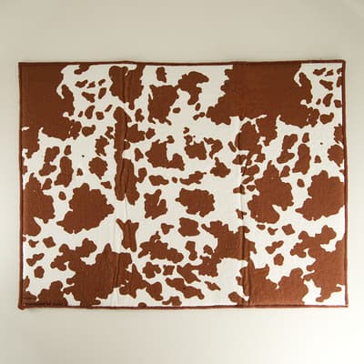 Cowhide Pattern Drying Mat
