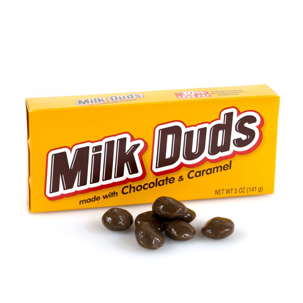 Milk Duds Chocolate and Caramel Candy, Box 5 oz