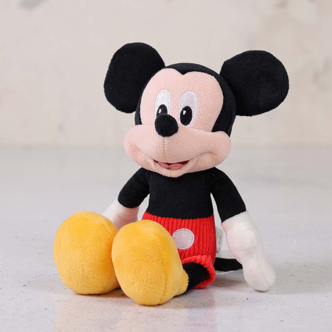 Small mickey mouse plush on sale toy