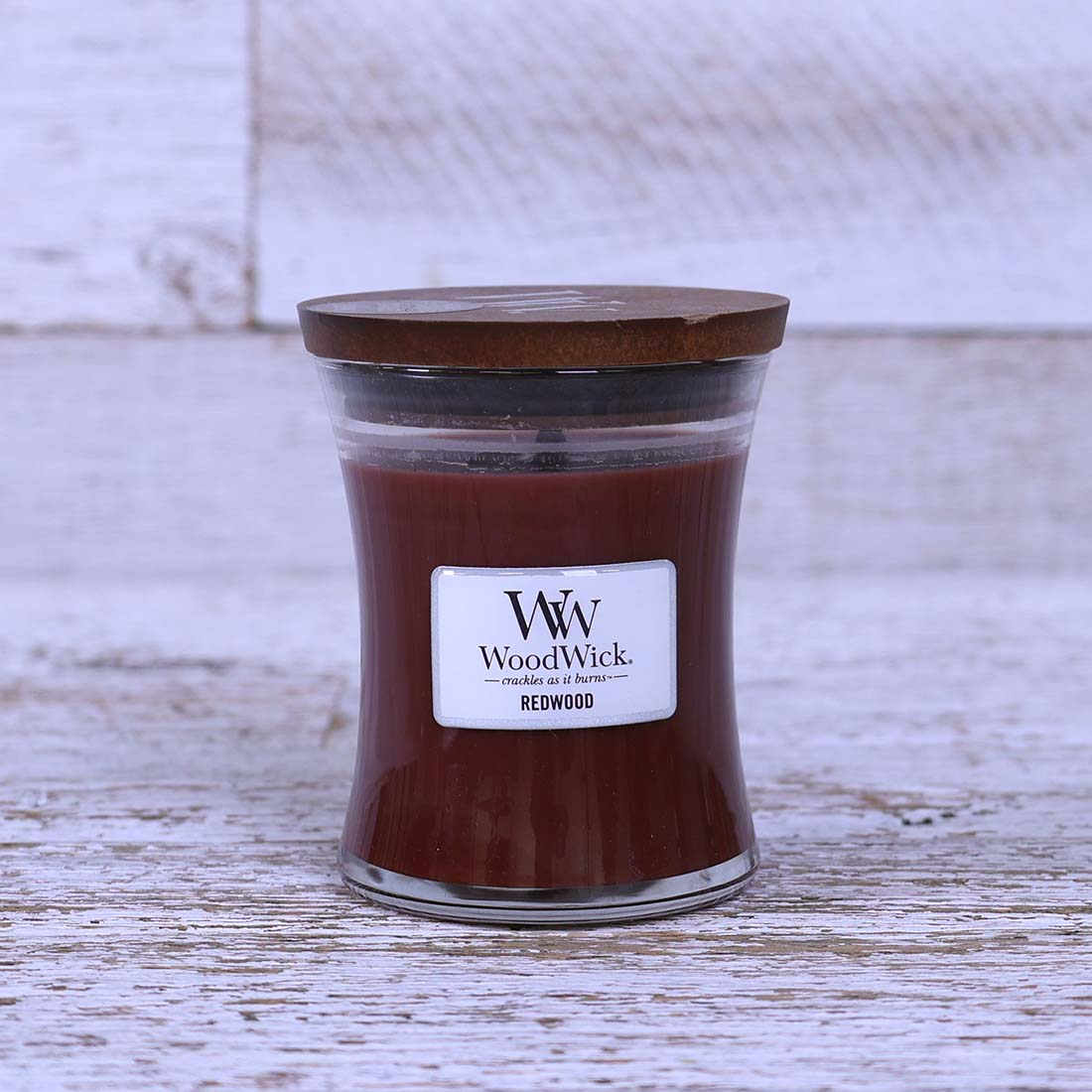 WoodWick Redwood Medium Jar Cracker Barrel