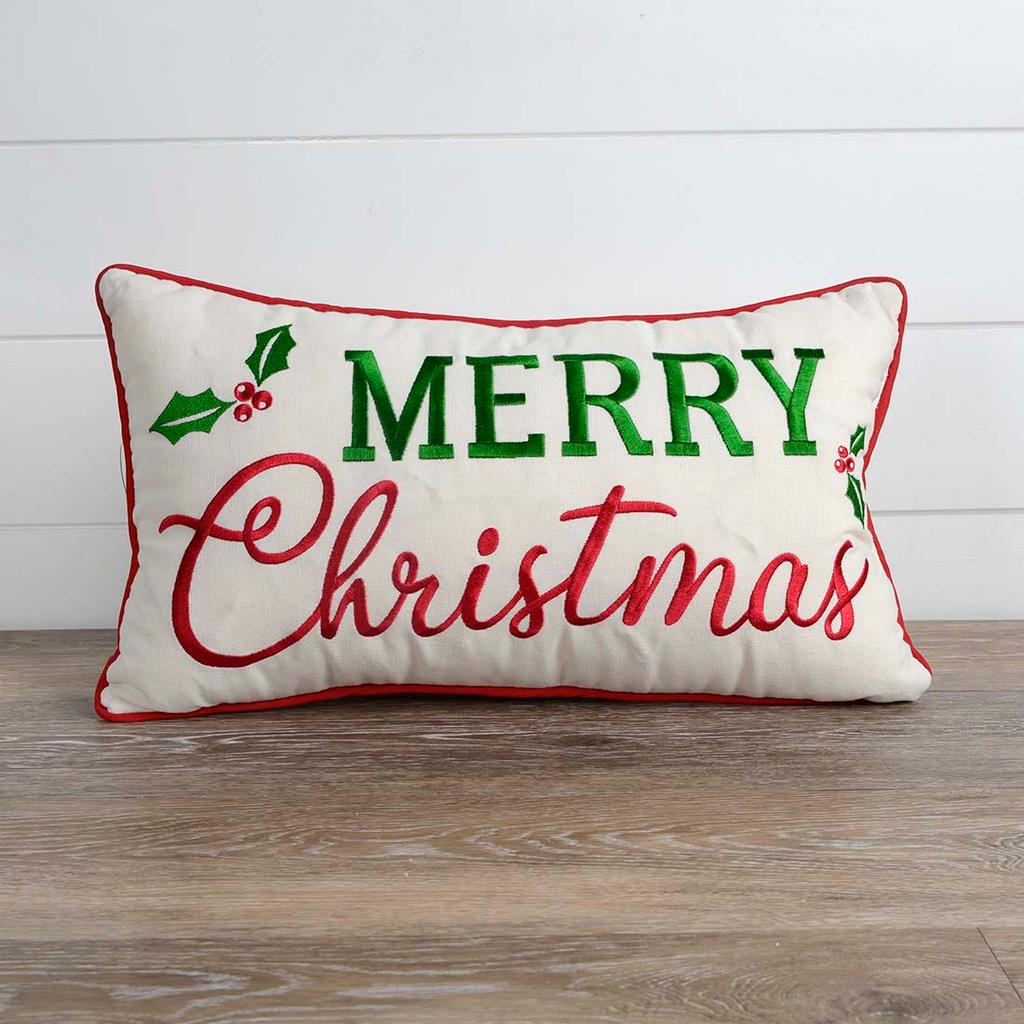 Lighted christmas throw pillows best sale