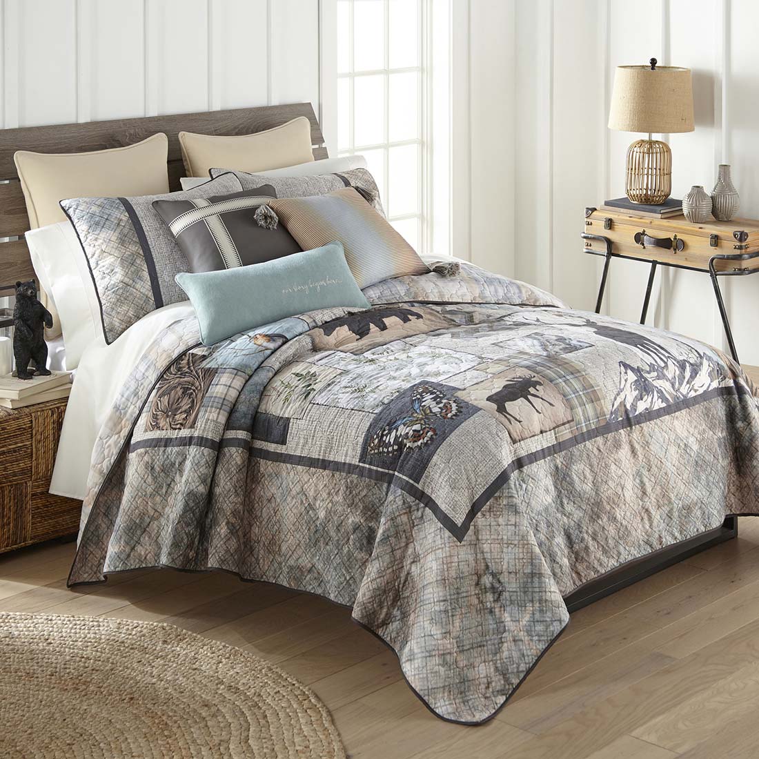 Donna Sharp Natures Collage Quilt Set - Thumbnail 2