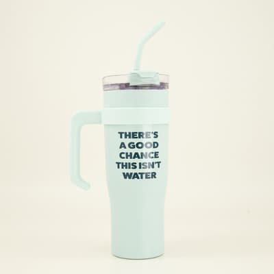 This Isn't Water 40 Oz. Tumbler with Straw