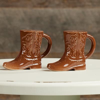 Boots Salt and Pepper Set