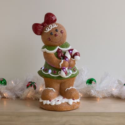 LED Gingerbread Girl