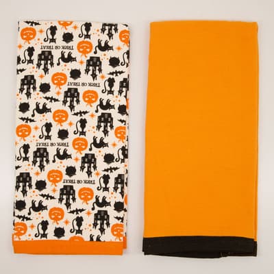 If Broom Fits Set of 2 Towels