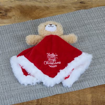 Baby's First Christmas Bear Lovey