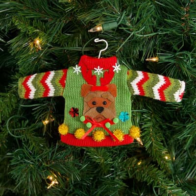 Knitted Christmas Sweater Ornament