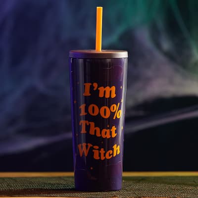 100 that Witch 22 Oz. Tumbler with Straw