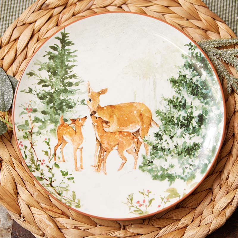 Deer 2025 salad plates