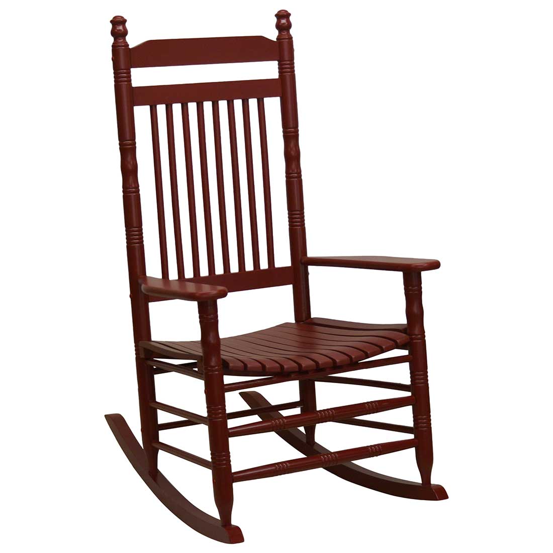 shop.crackerbarrel Slat Rocking Chair Red Cracker Barrel