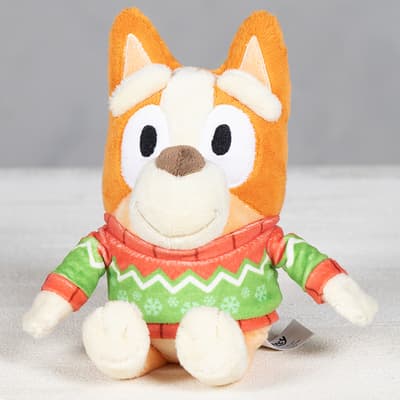 8 Inch Bingo Christmas Sweater Plush