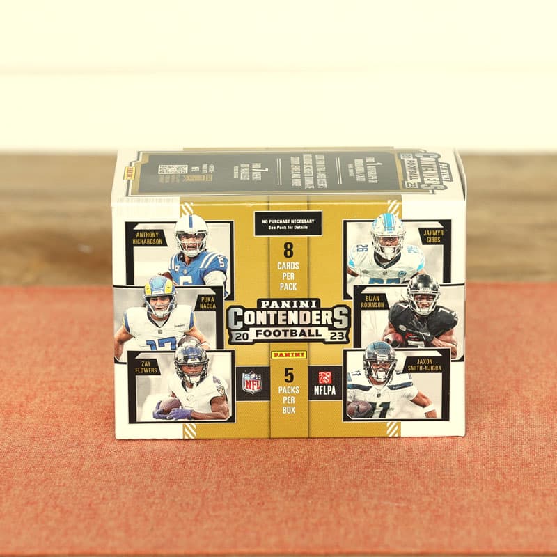 23 NLF Contenders Football Full Box Cards - Cracker Barrel