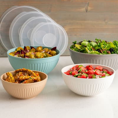 Nordic Ware 8 Piece Covered Bowl Set