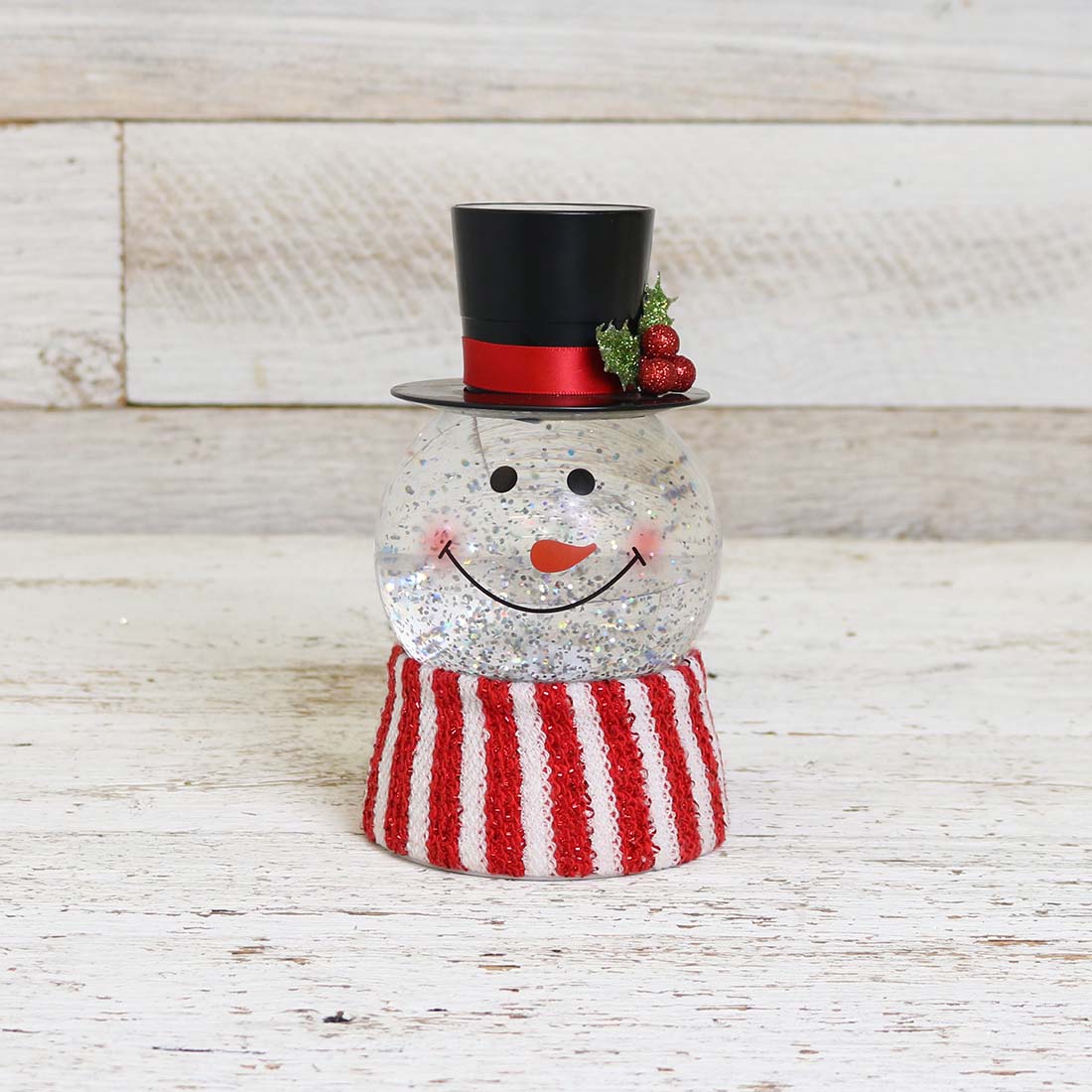 LED Snowman Glitter Globe - Cracker Barrel