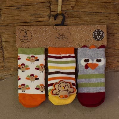 3 Pack of Turkey Socks