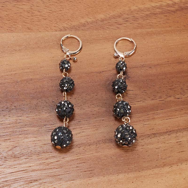 Fire Ball Gold Earrings main image 0