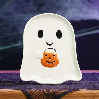 Ghost Appetizer Plate