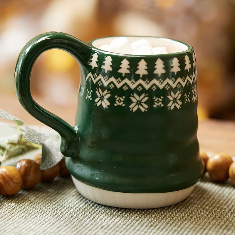 Forest Gnome Stoneware Measuring Cups