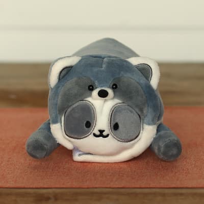 Pandaroll in Raccoon Costume