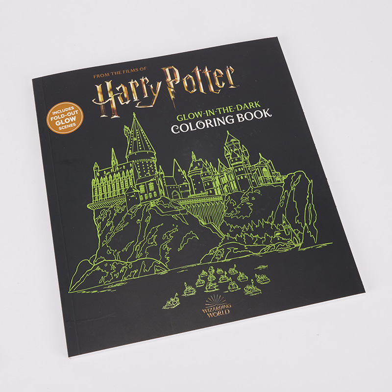 Harry Potter Glow In The Dark Coloring Book - Cracker Barrel