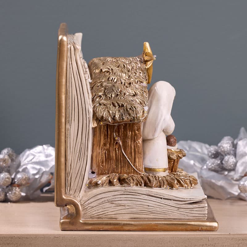 LED Book Nativity - Cracker Barrel